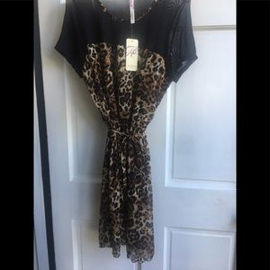 Leopard print dress!